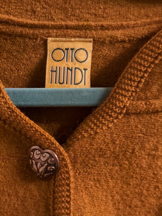 Rare Vintage German Otto Hundt 60s Wool Embroidered Jacket - Picture 2 of 3